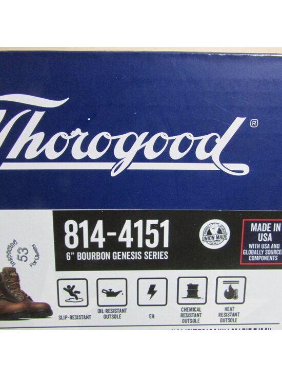 Thorogood Men\'s Soft Round Toe 6\